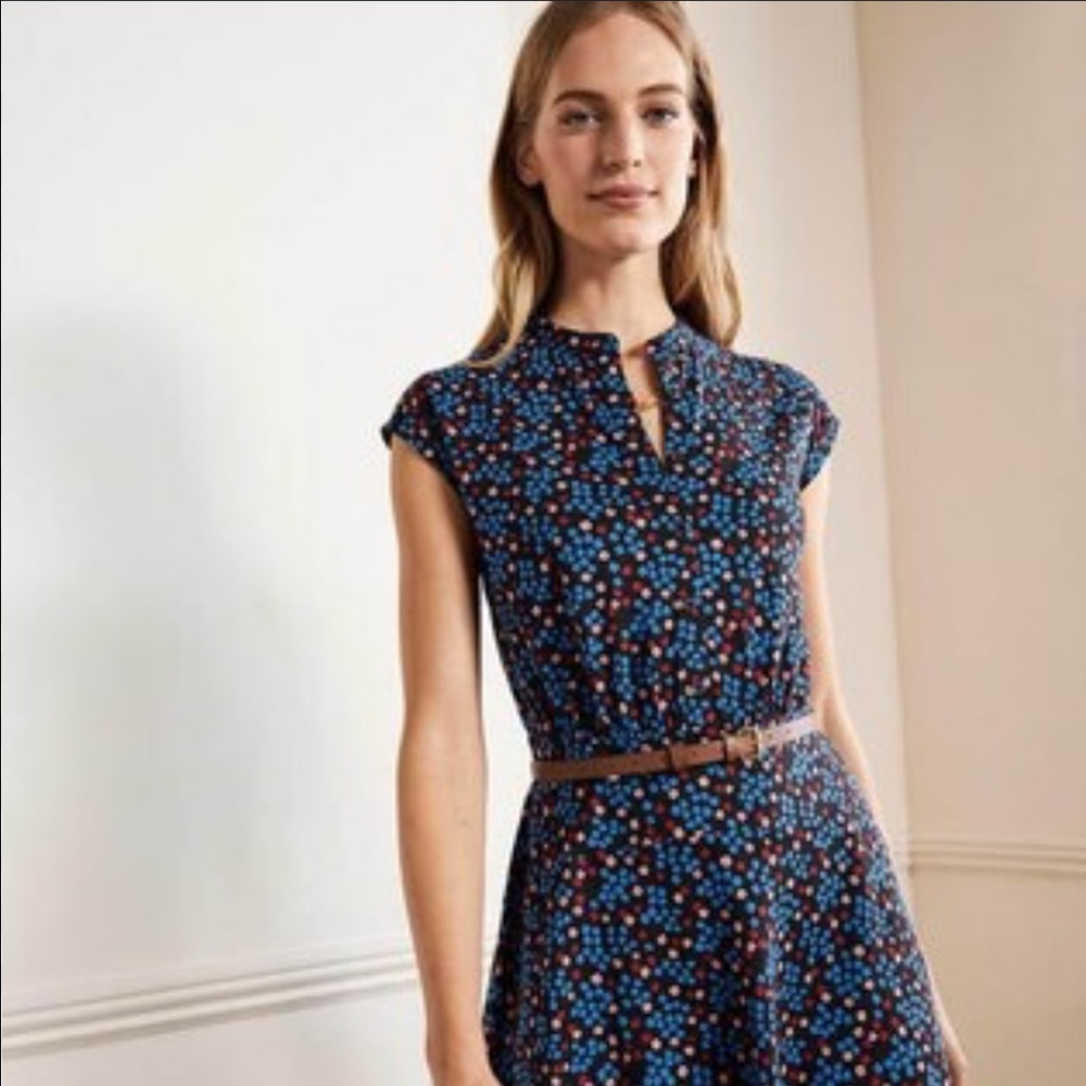 Boden Cotton Mini Dress Comfy